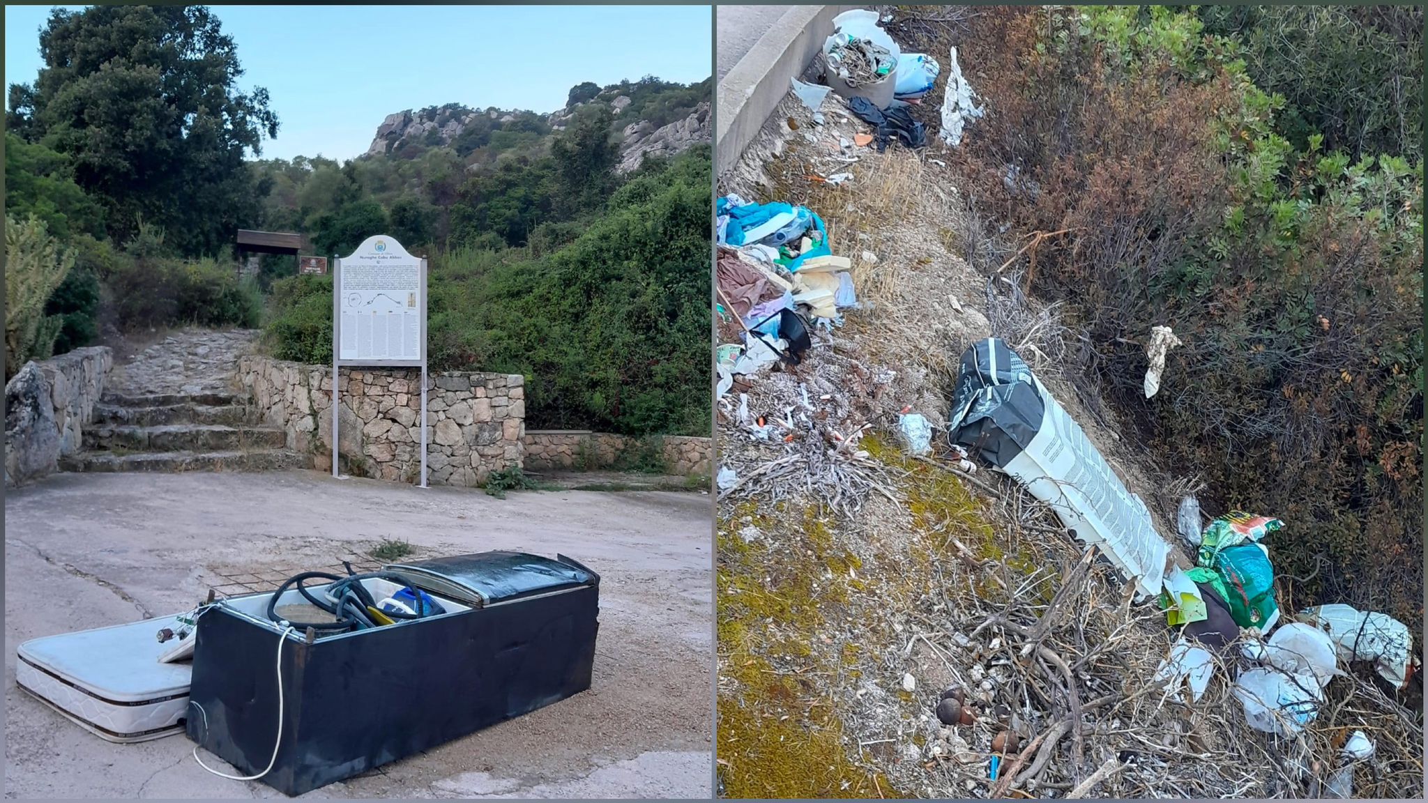 Olbia, Cabu Abbas sommersa dai rifiuti: gli abitanti chiedono aiuto