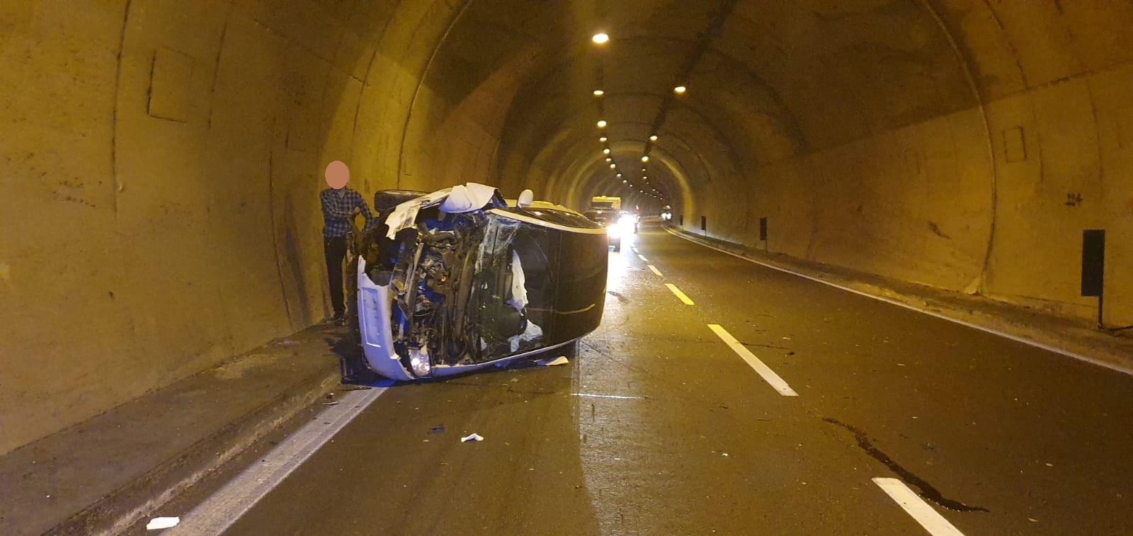 budoni incidente all interno della galleria s iscala in direzione olbia