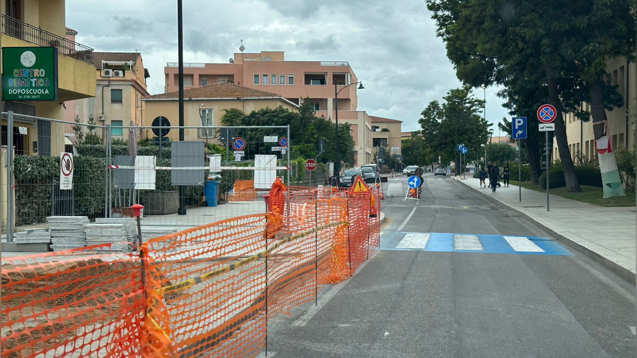 Olbia, via Nanni si trasforma: ecco i cambiamenti