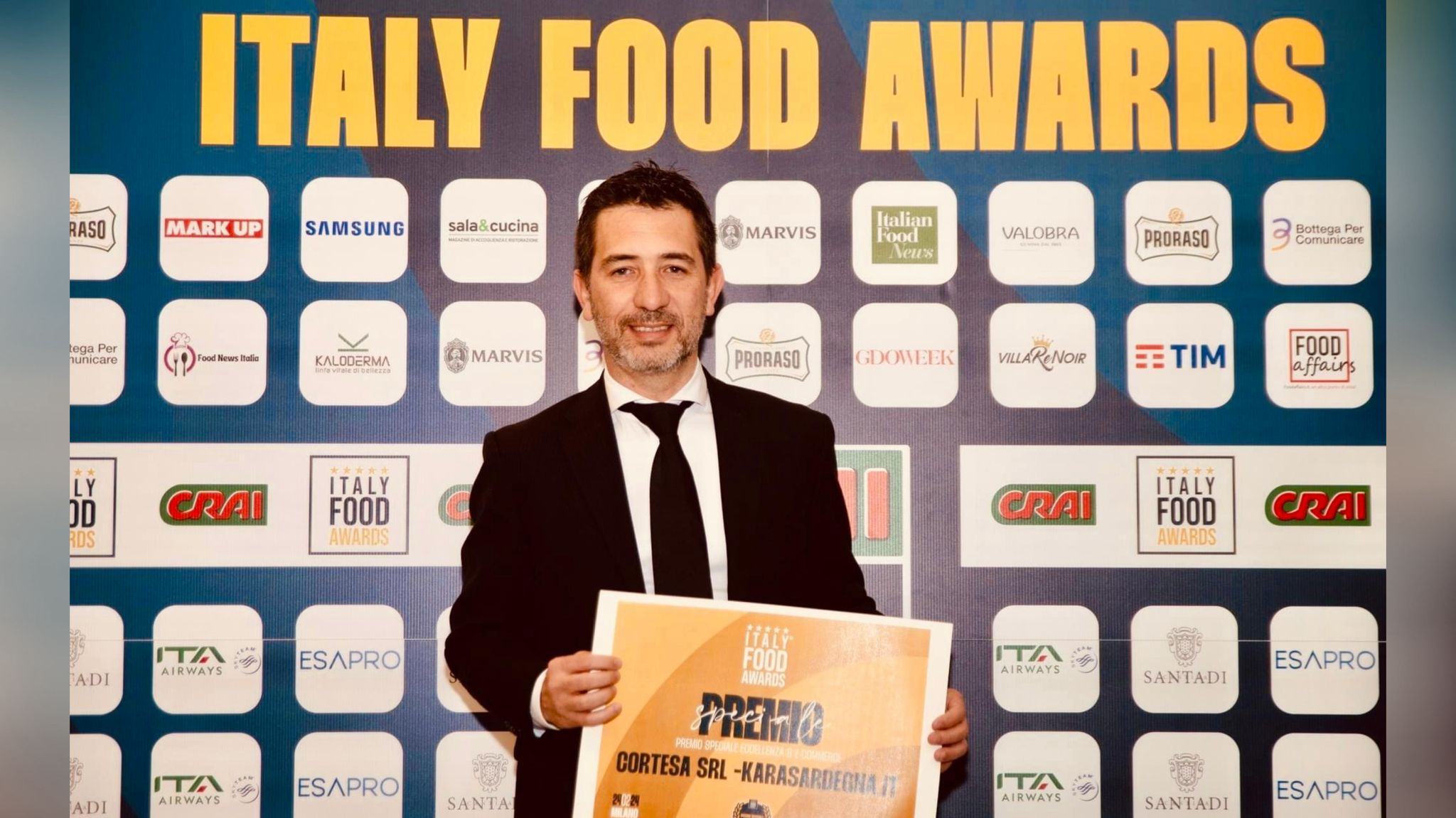 Olbia: Karasardegna premiata agli Italy Food Awards