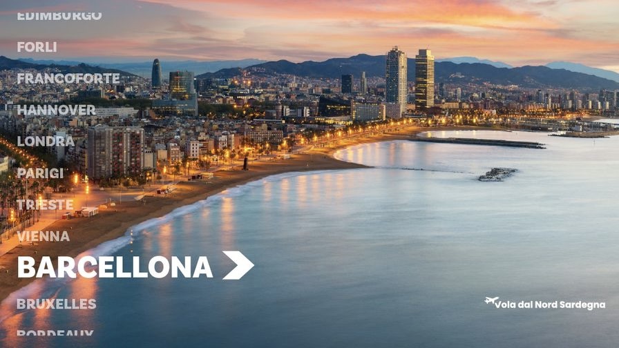 Barcellona ti aspetta tutto l’anno! Vola da Olbia a Barcellona con Volotea 