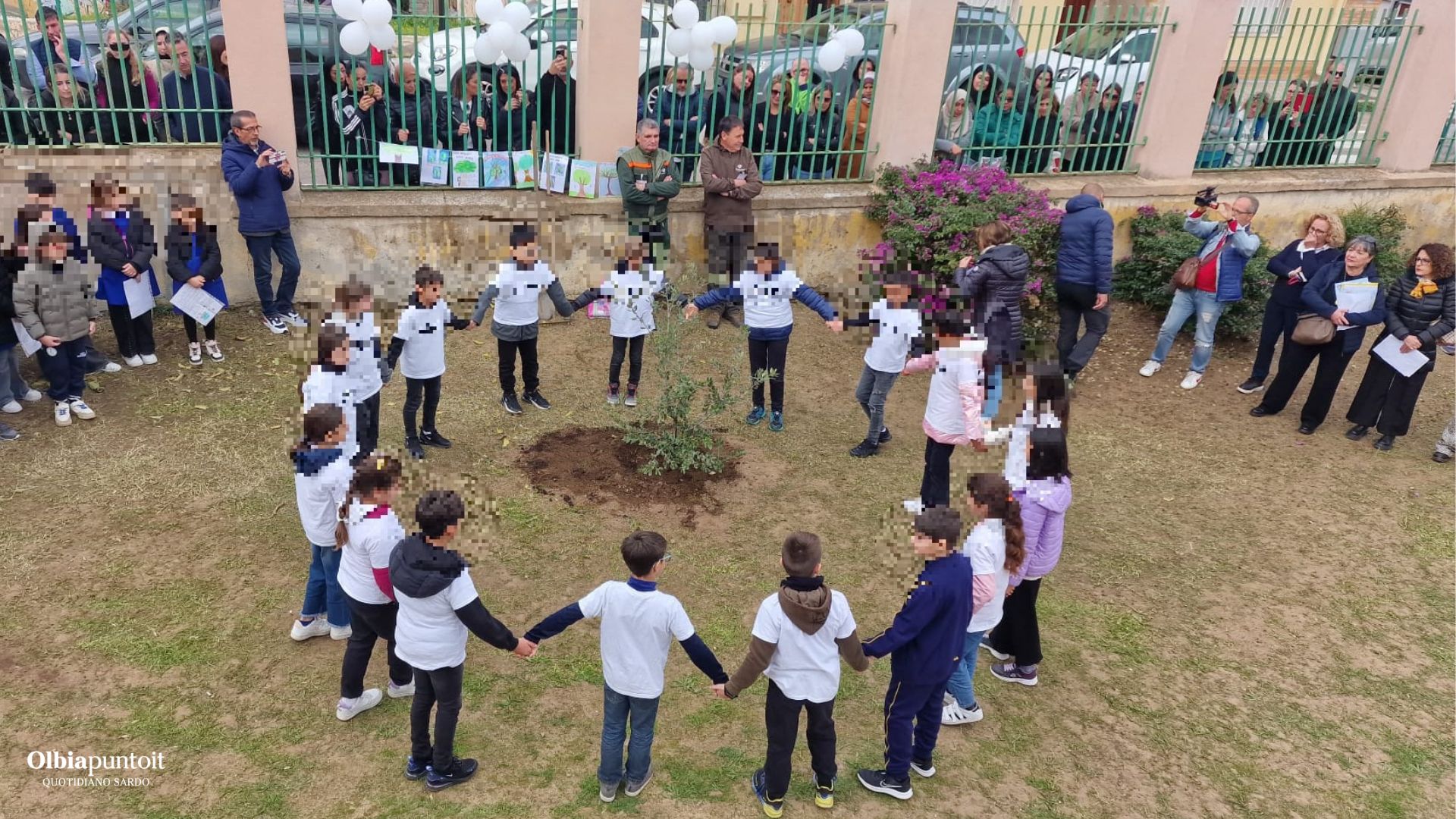 Olbia, l'albero di Gioele: i compagni di scuola ricordano Gioele Putzu 