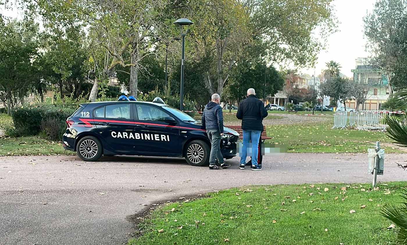 Olbia: rinvenuto cadavere al parco Fausto Noce