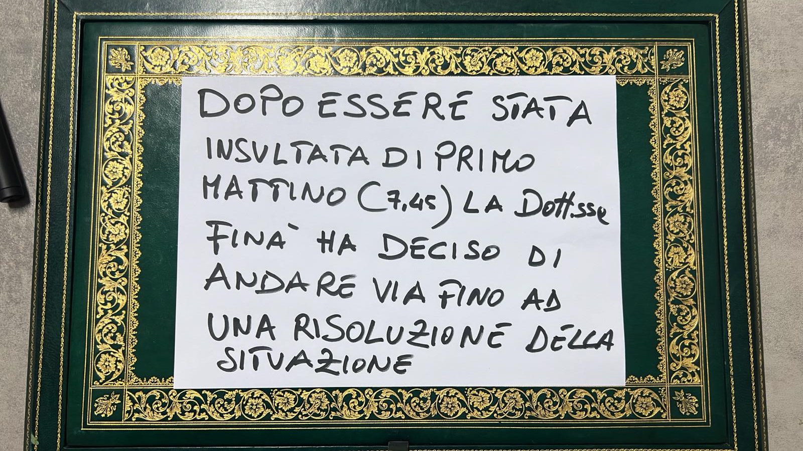 Crisi sanitaria a Palau: dottoressa insultata abbandona l'ambulatorio