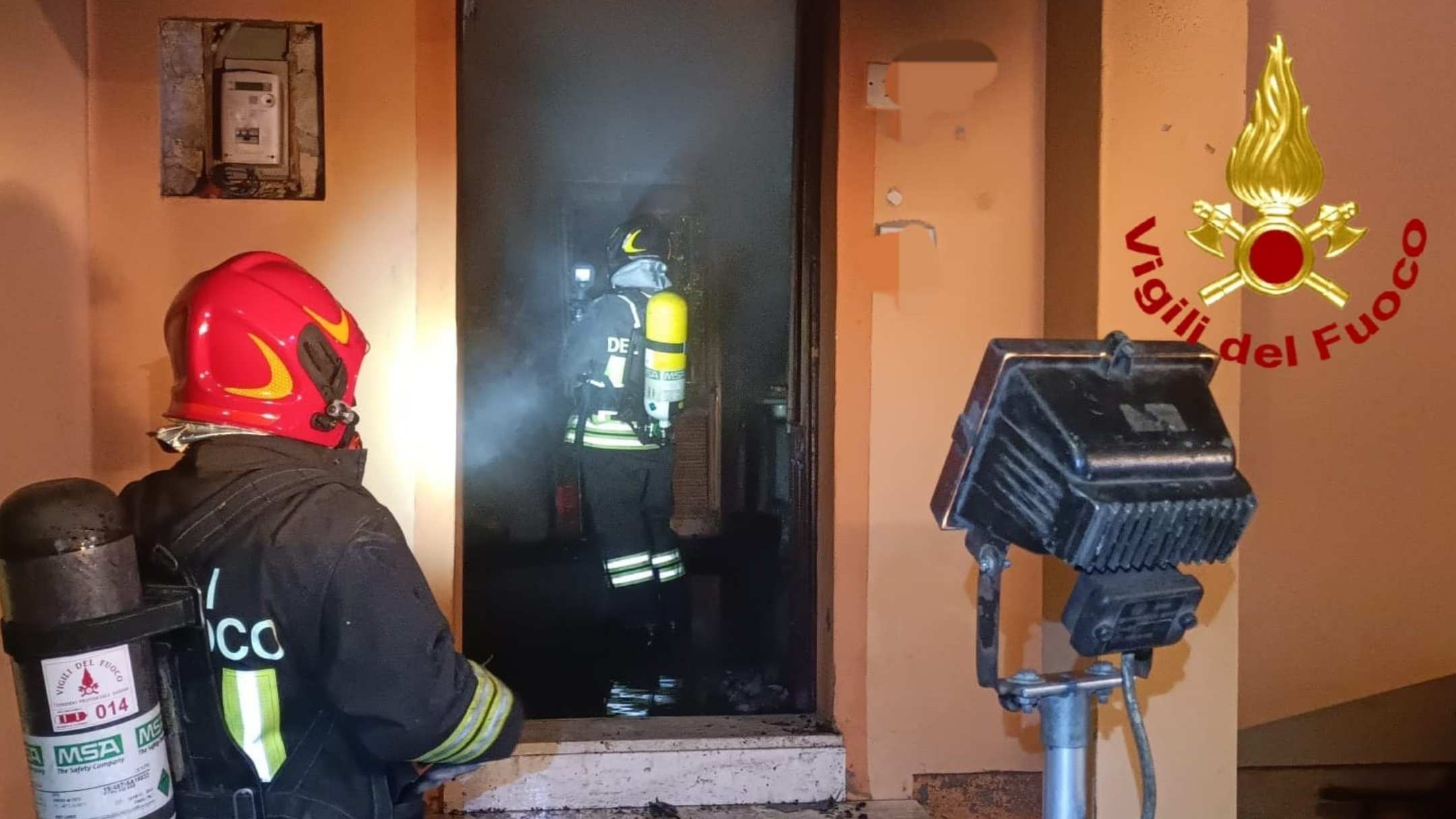 Santa Teresa Gallura: incendio in un’abitazione 