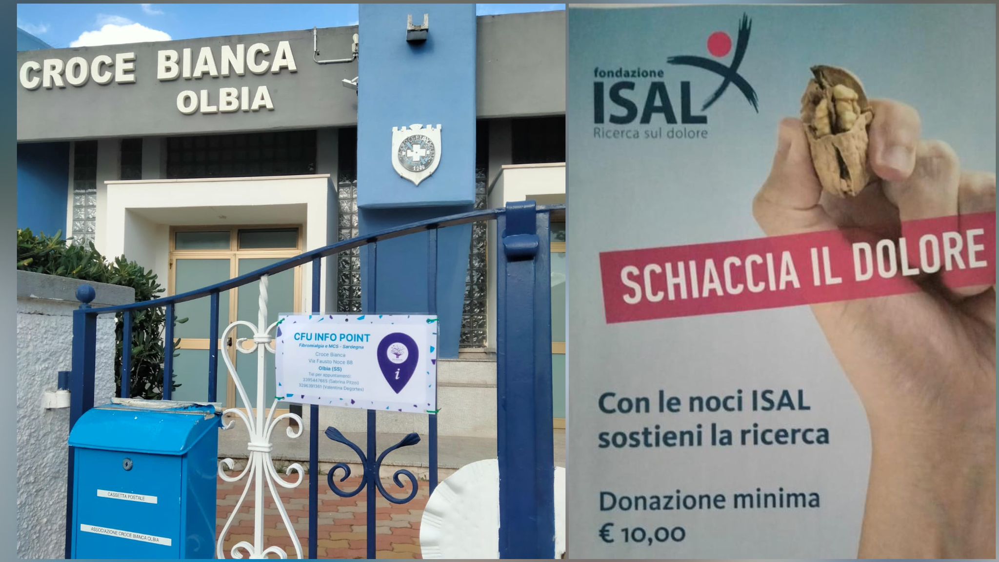 Olbia, successo per la raccolta fondi “Schiaccia il dolore” contro il dolore cronico