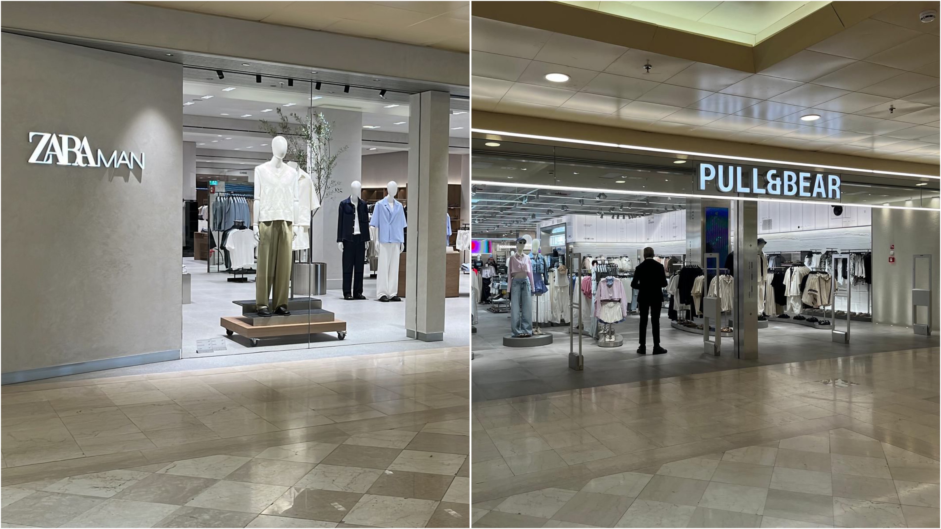 Olbia, aprono oggi i nuovi store Pull&Bear e Zara Man: ecco i dettagli
