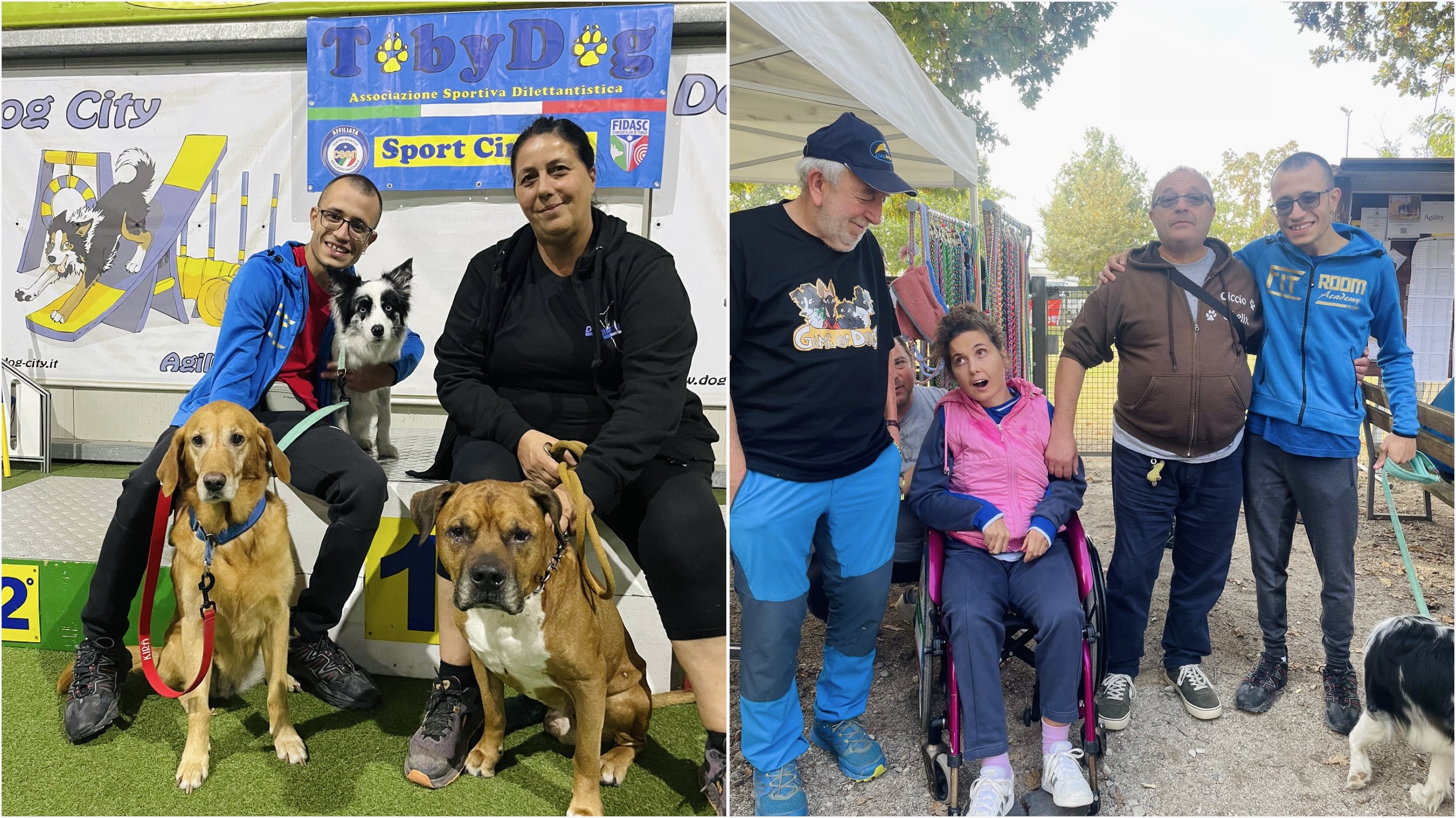 Olbia, nuovo podio per Fabrizio Pinna e la cagnolina Kira: la Paragility è sempre più apprezzata