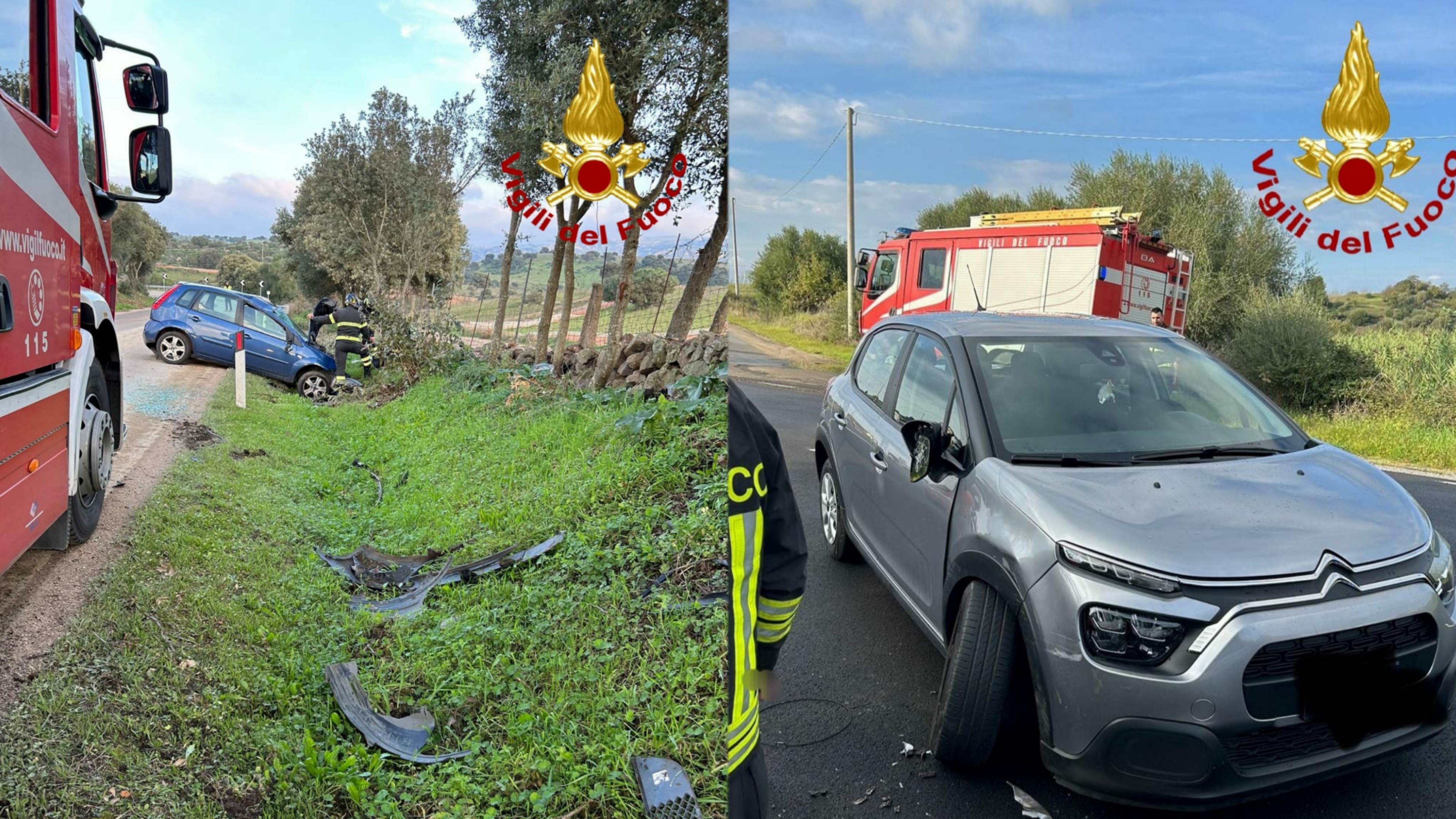 Doppio incidente ad Ozieri e Oschiri: diversi i feriti