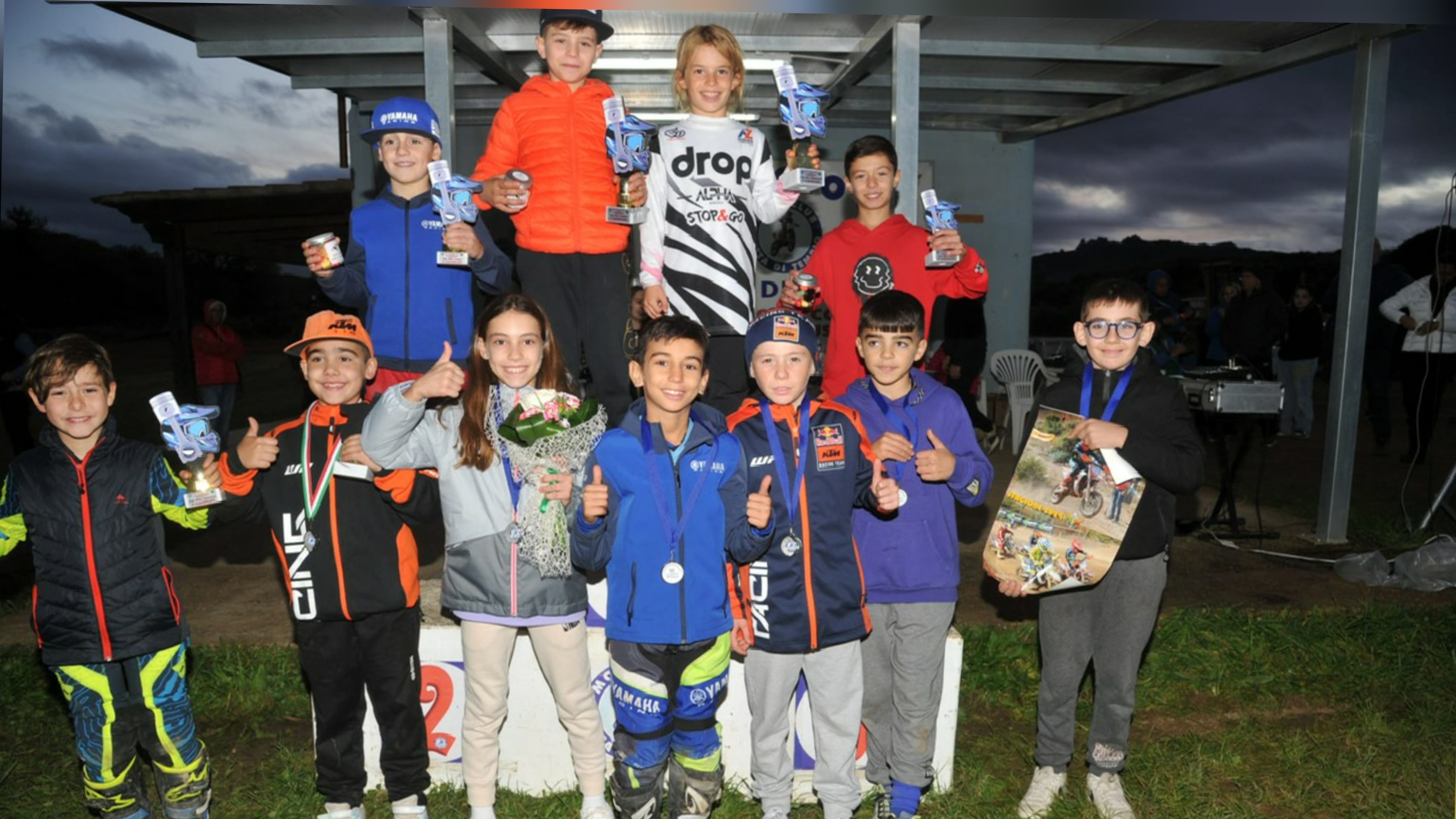 Olbia sull’Olimpo dei piccoli campioni di Motocross regionale