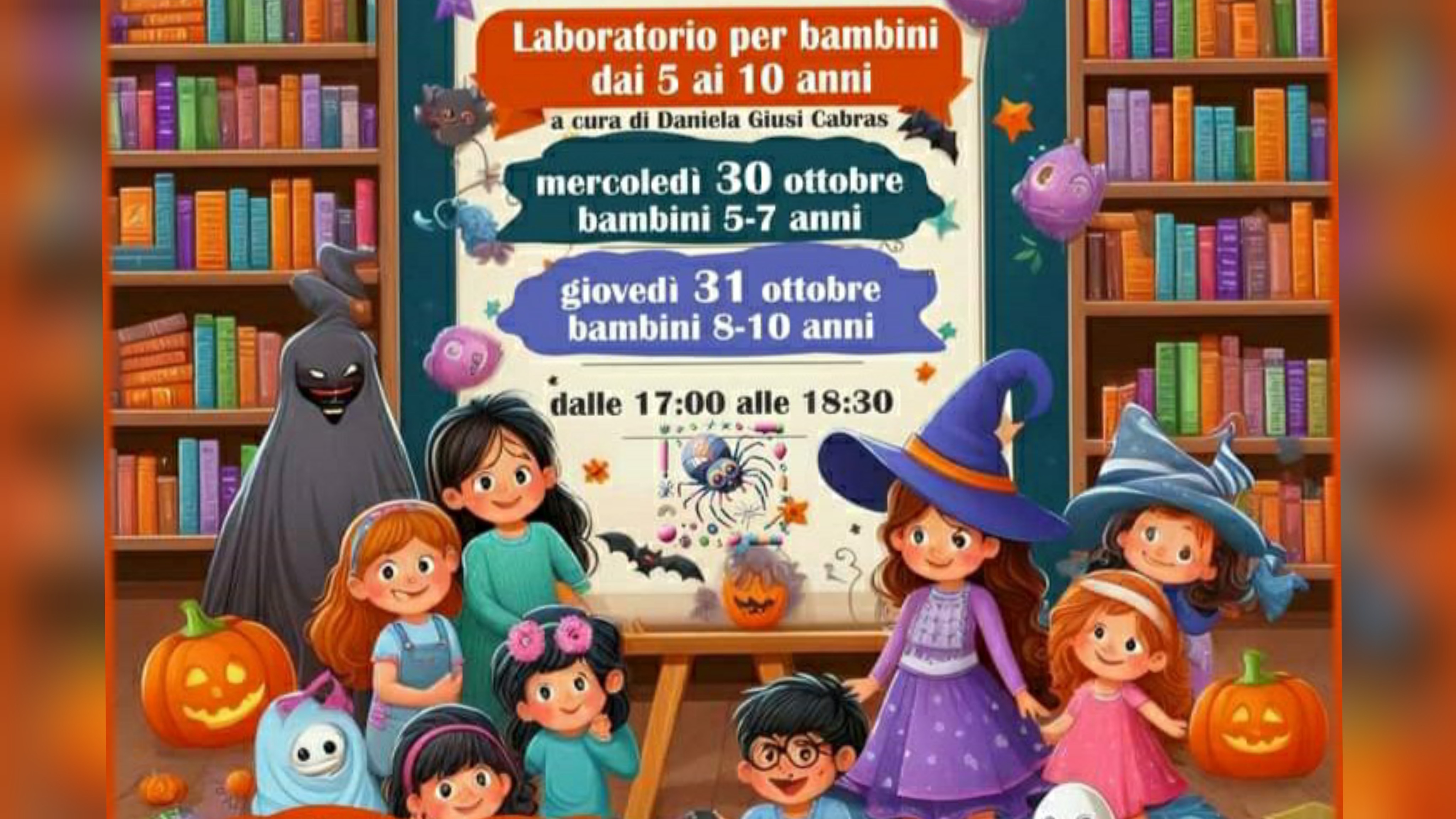 Olbia: in Biblioteca tra dolcetti e scherzetti