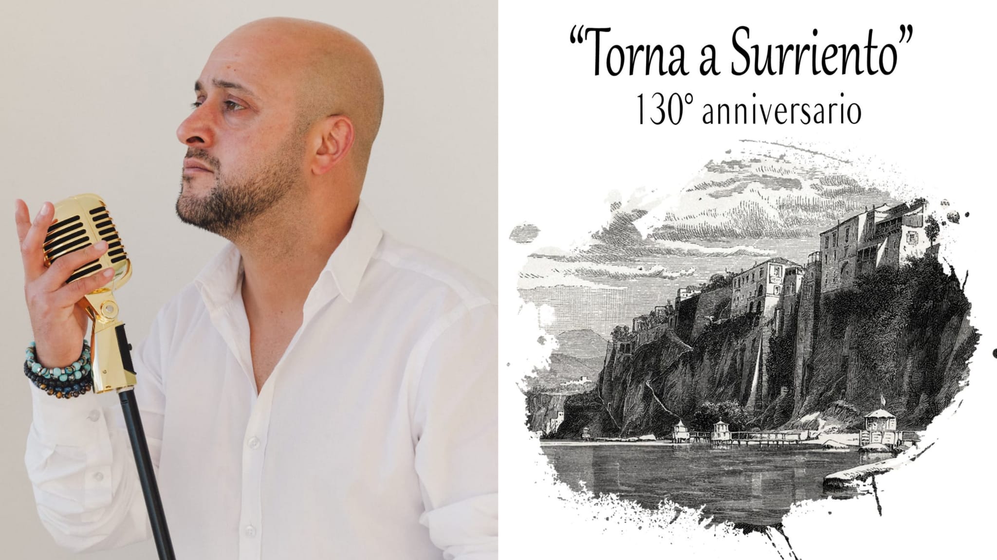 Golfo Aranci, il tenore Giuseppe Serra a Sorrento per omaggiare la canzone napoletana