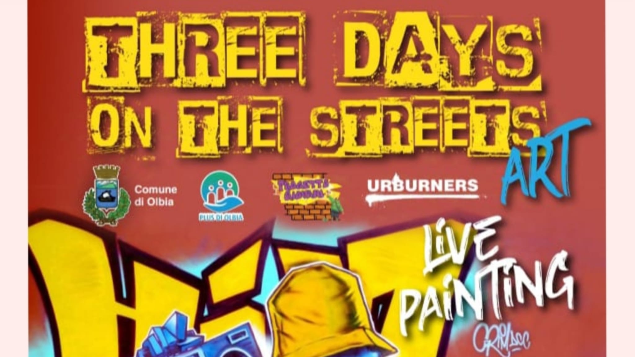 Olbia, tutto pronto per il “Threee days on the street”