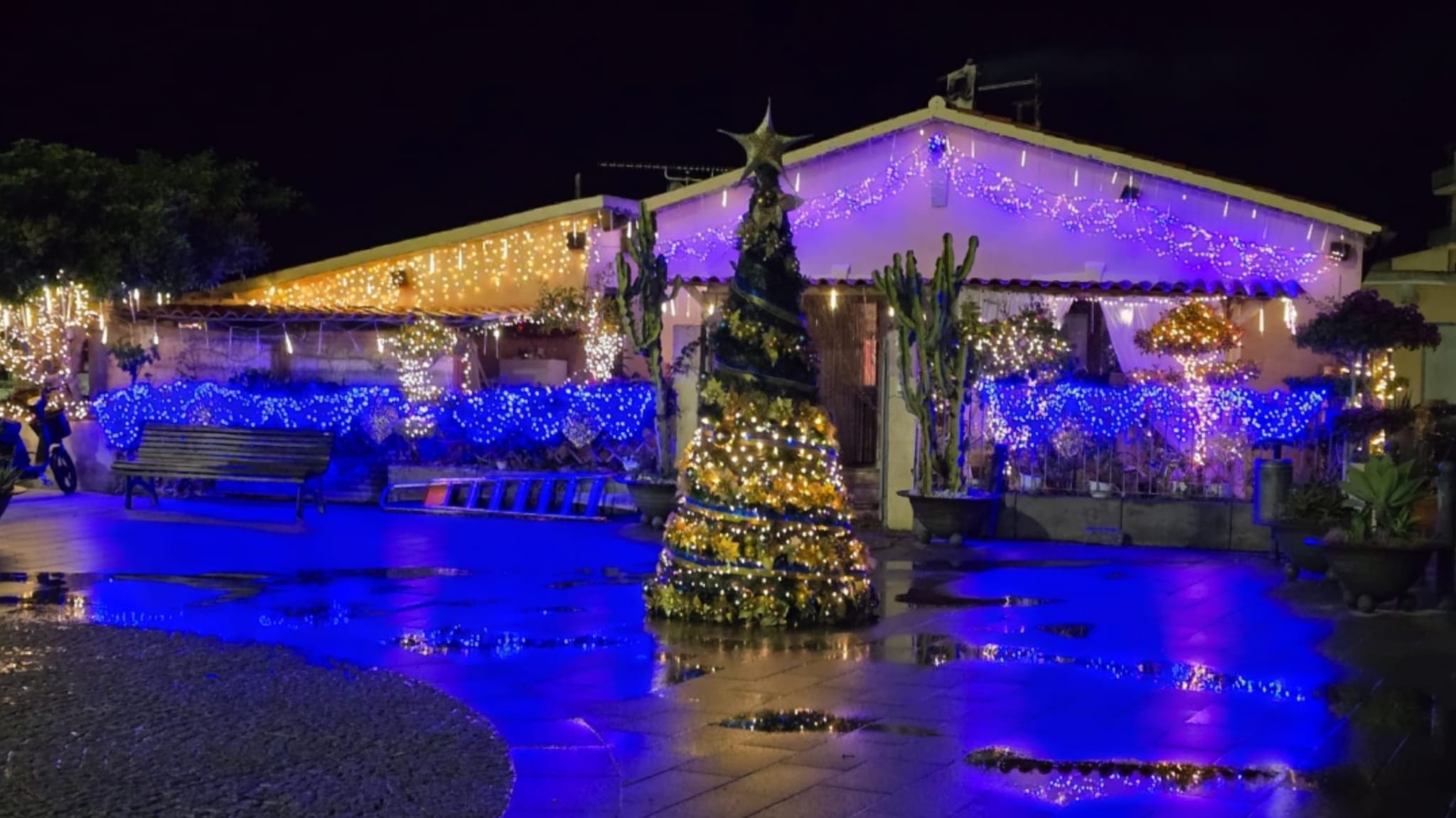 Golfo Aranci: ecco la casa più illuminata delle feste