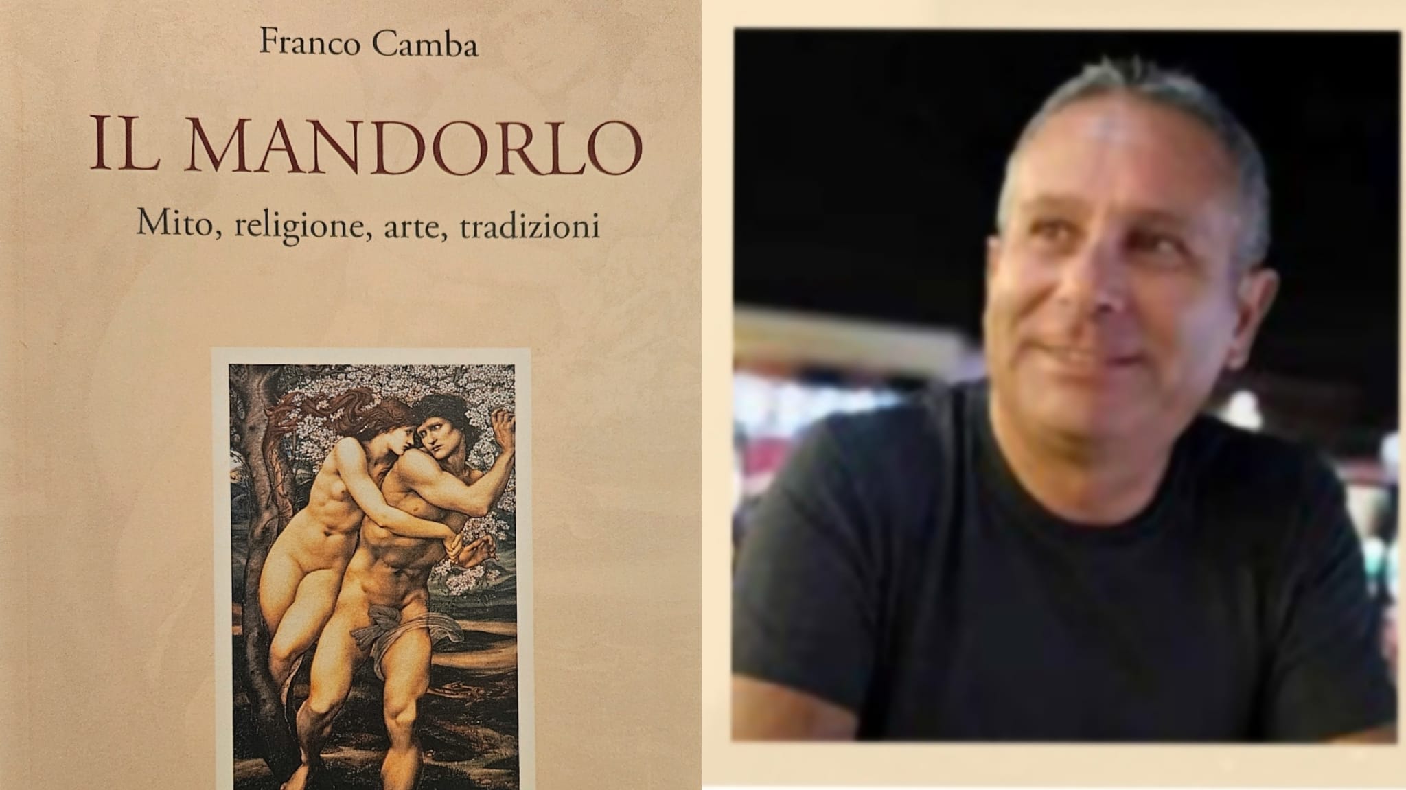 Sardegna: esce il nuovo libro di Franco Camba “Il mandorlo. Mito, religione, arte, tradizioni”