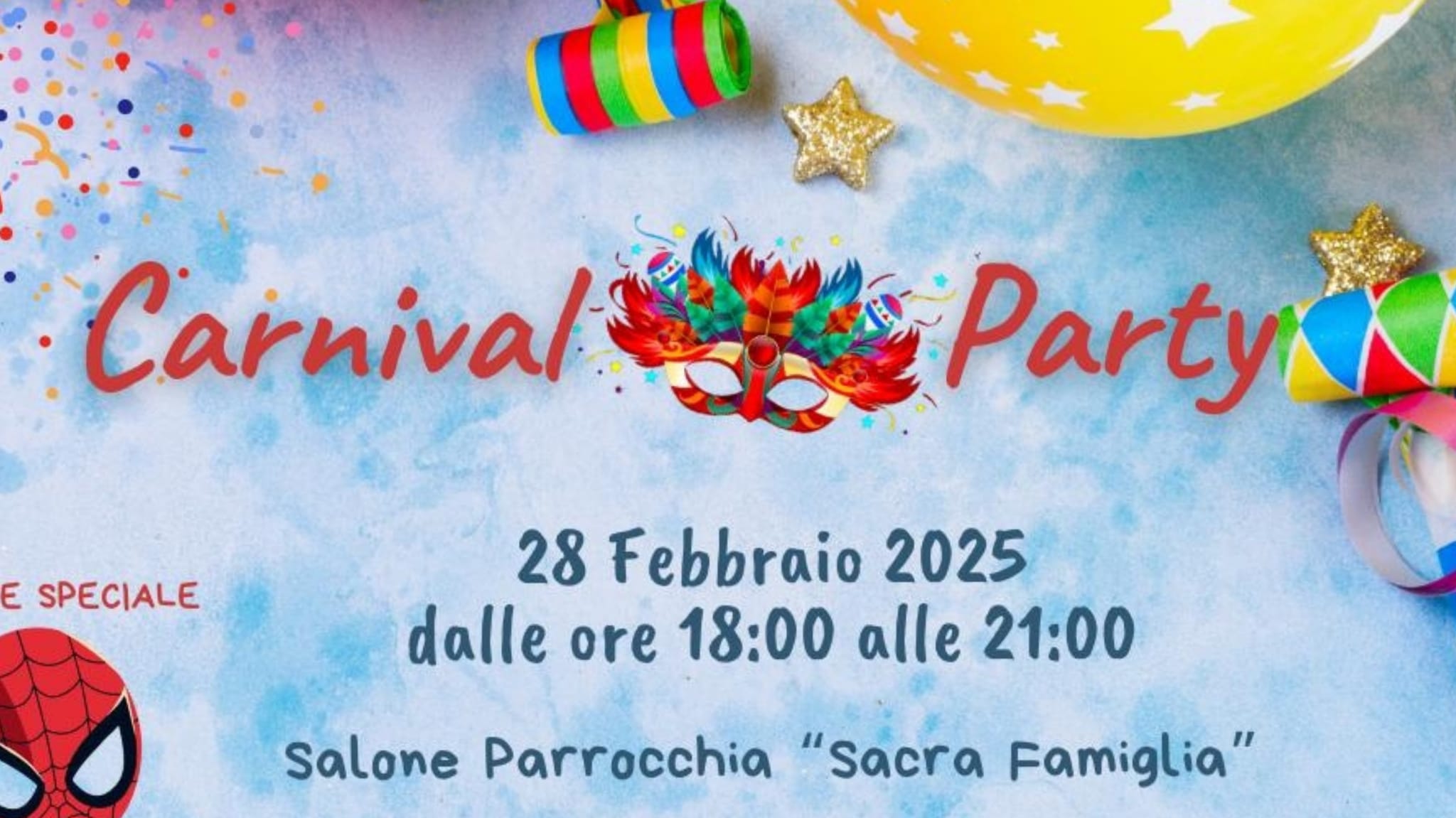 Olbia, tutto pronto per il Carnival Party CRI