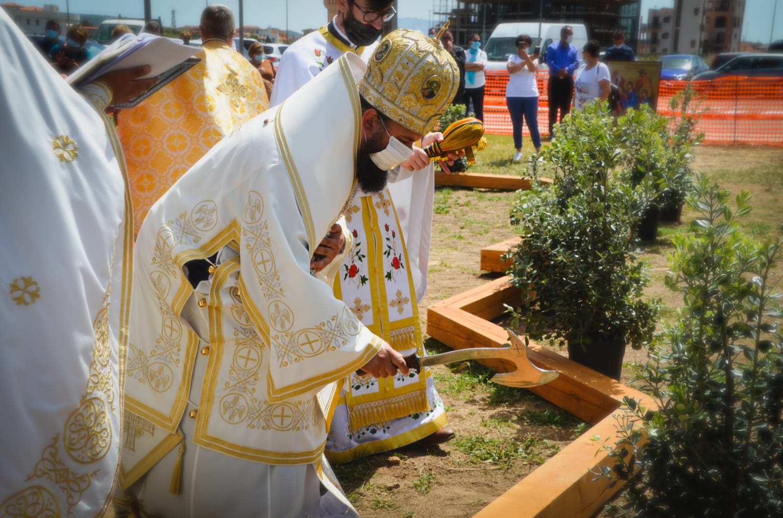 Olbia, posata la prima pietra della nuova Chiesa Ortodossa