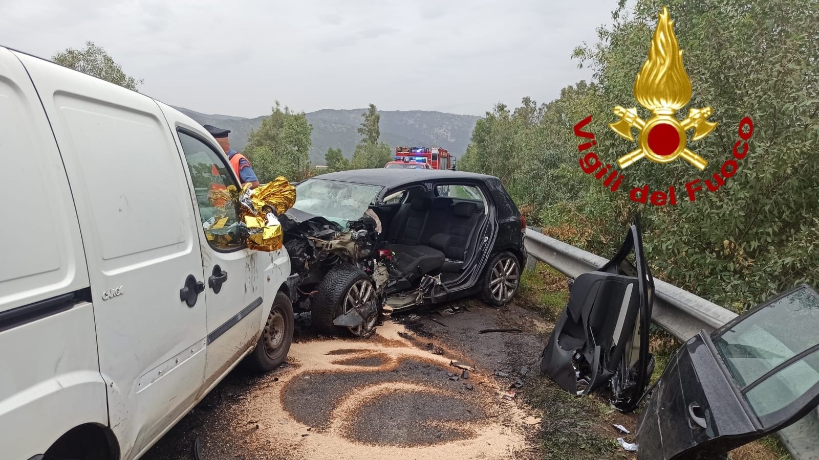 Grave incidente sulla Tempio-Sassari: un conducente trasportato in elisoccorso