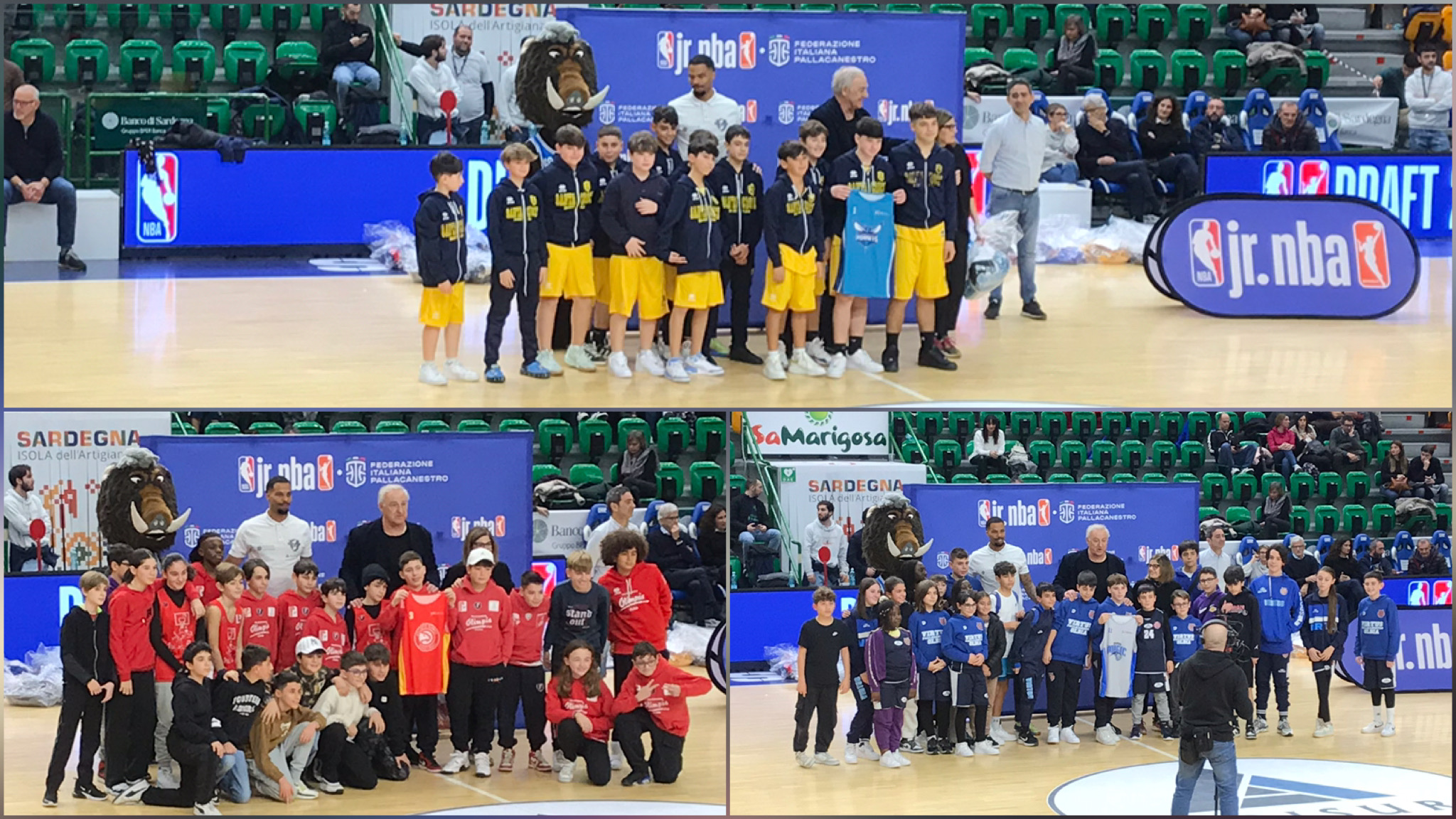 Basket: anche Olbia partecipa al Jr NBA Draft U13