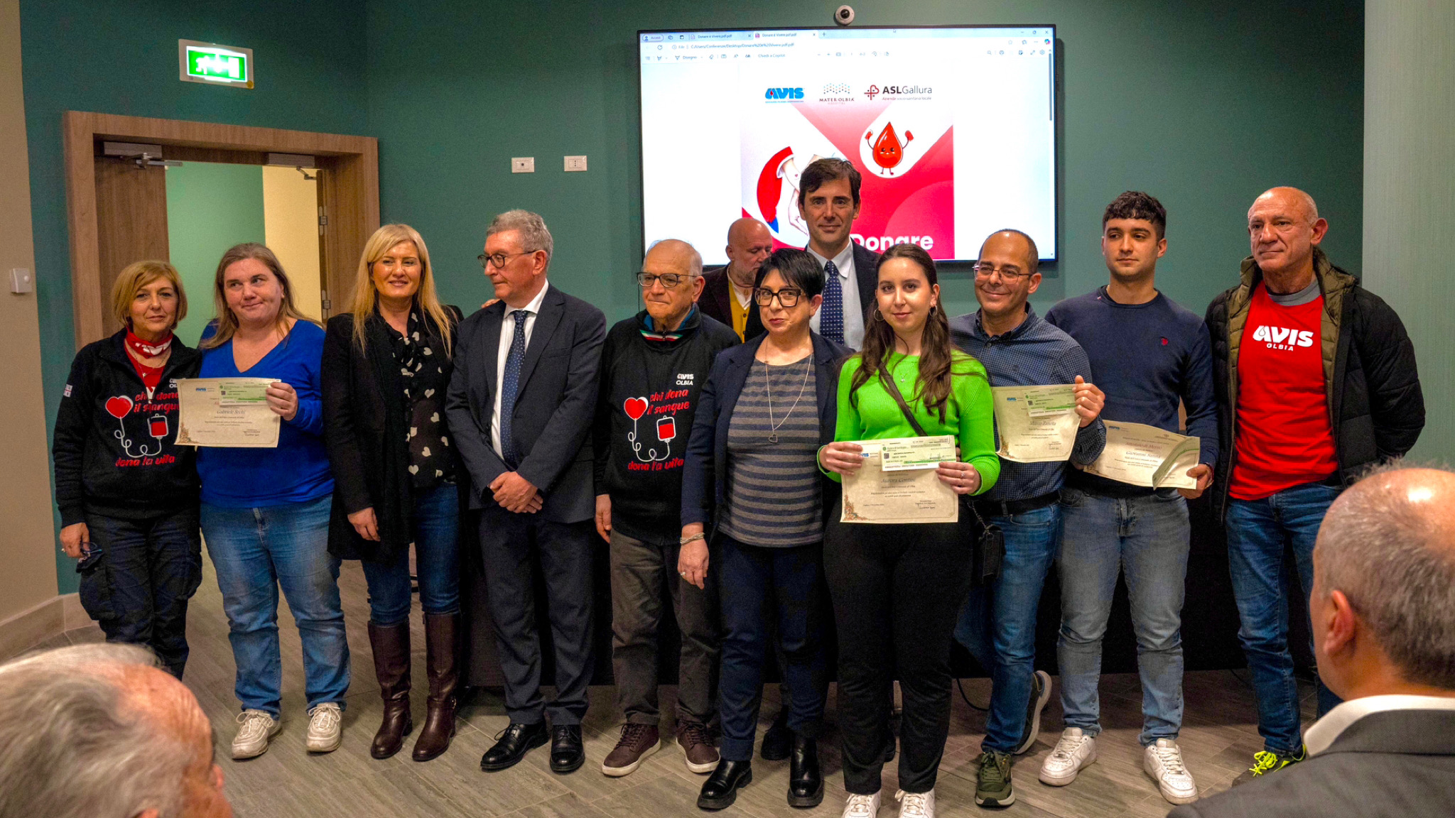 Olbia, “Donare è vivere”: grande successo per l'incontro dedicato alla donazione 