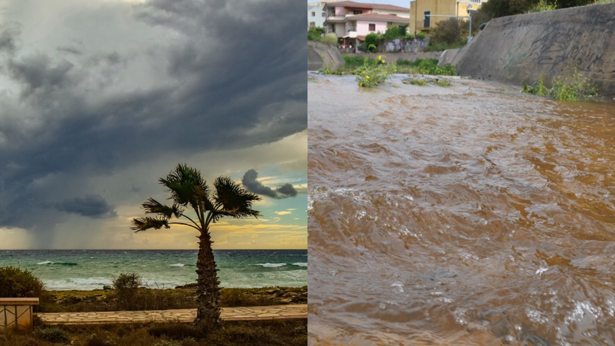 Gallura: allerta meteo nel week-end