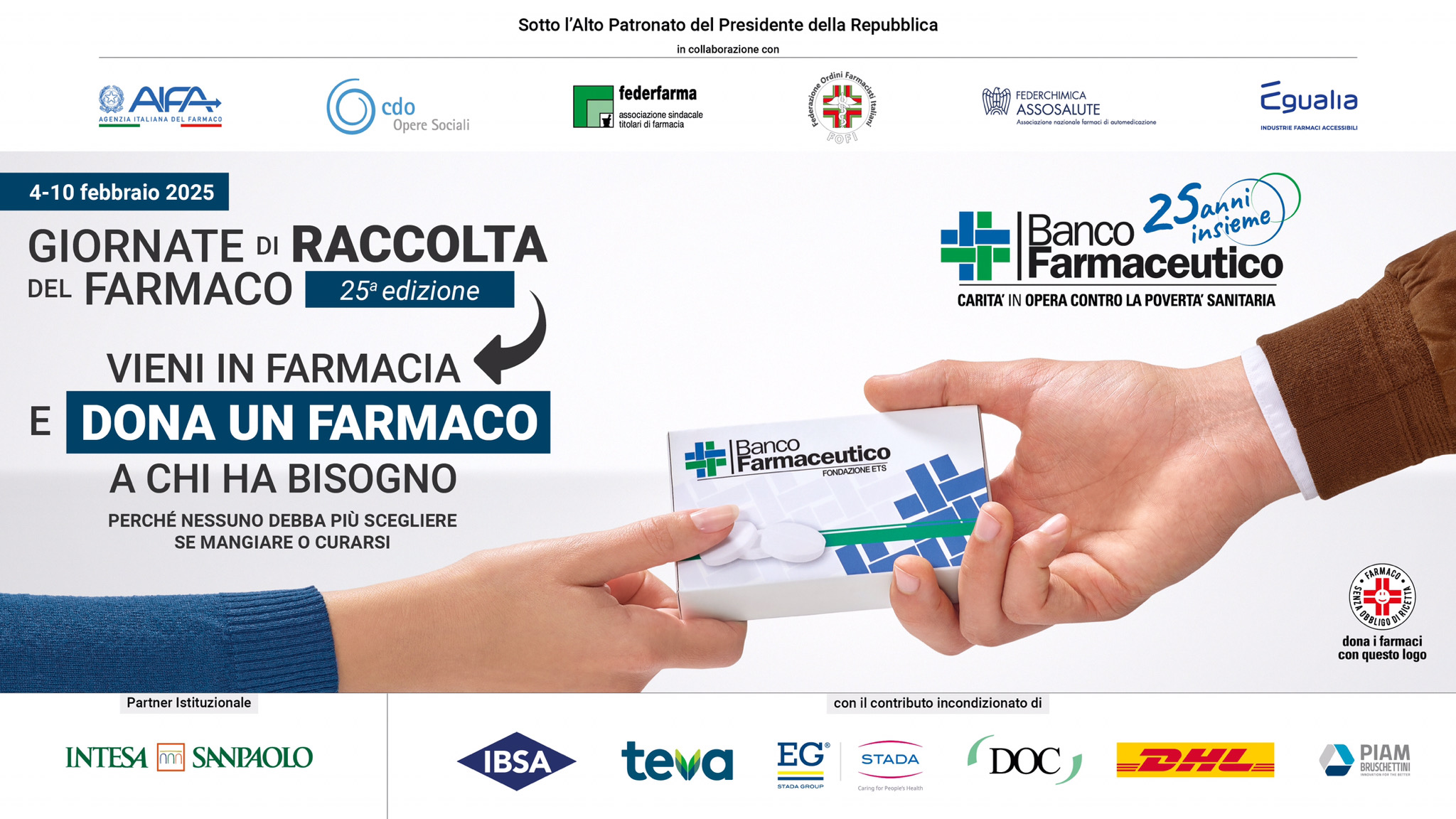 Olbia aderisce al banco del farmaco: la solidarietà passa attraverso le piccole grandi cure