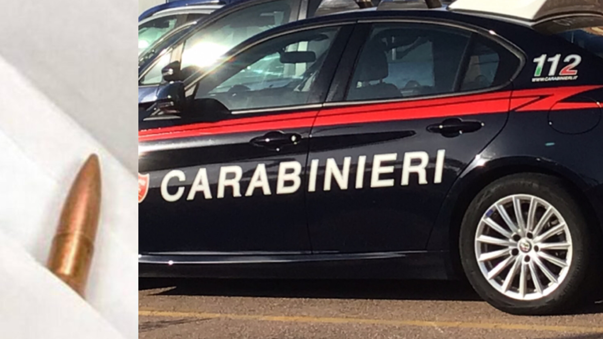 Invia messaggi minatori e un proiettile alla ex: finisce in carcere