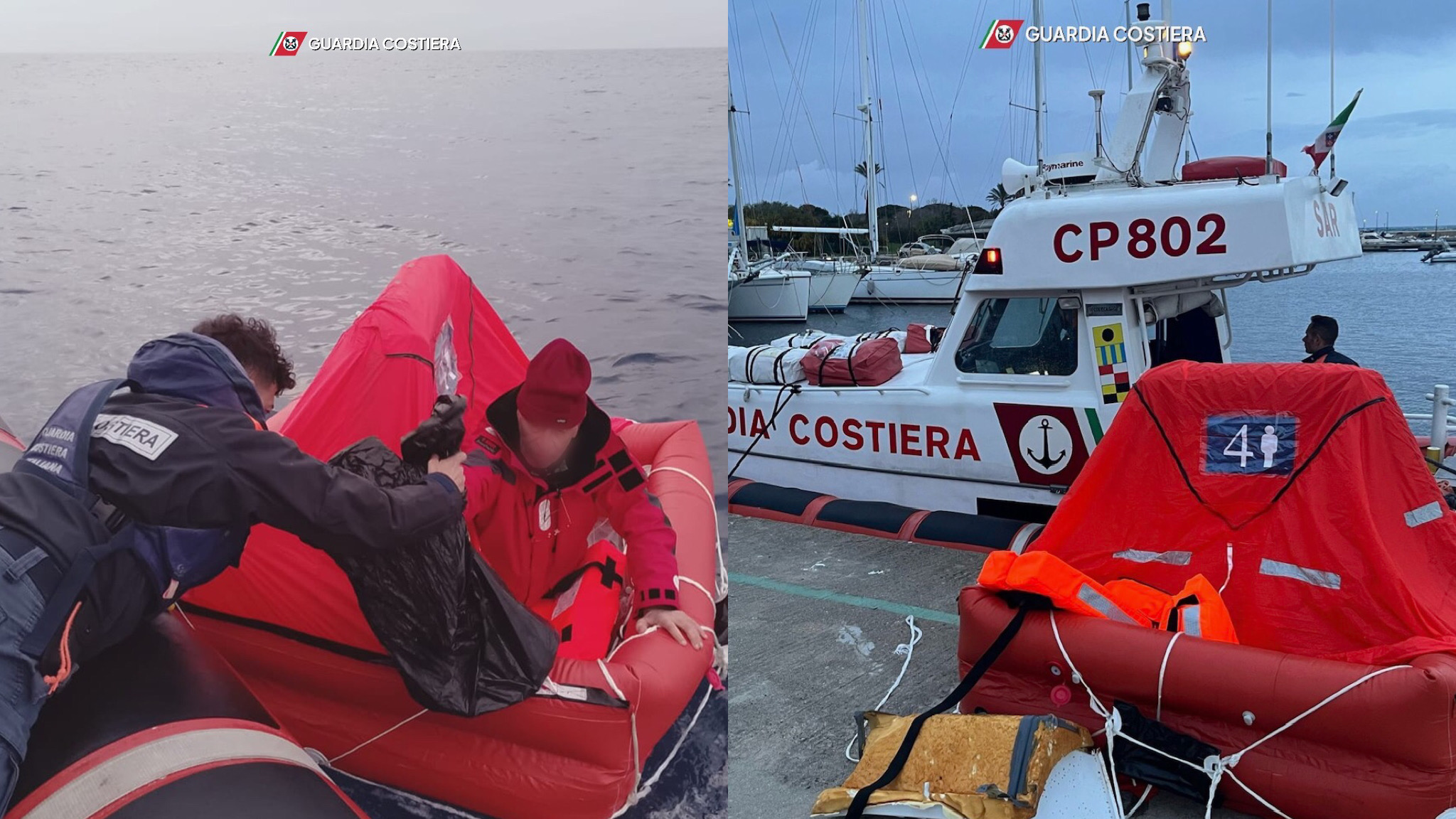 Affonda catamarano, la Guardia Costiera salva un turista francese