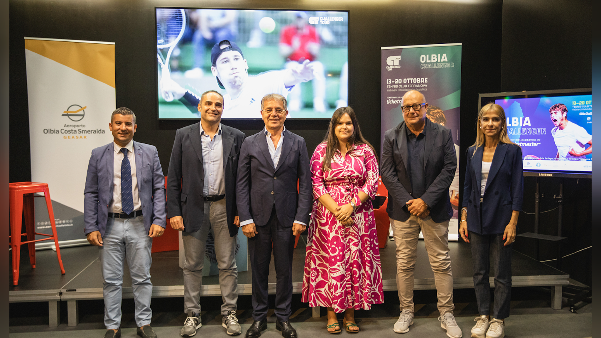 Olbia, i grandi nomi del tennis al Tc Terranova: presentata la seconda edizione della Atp Challenger