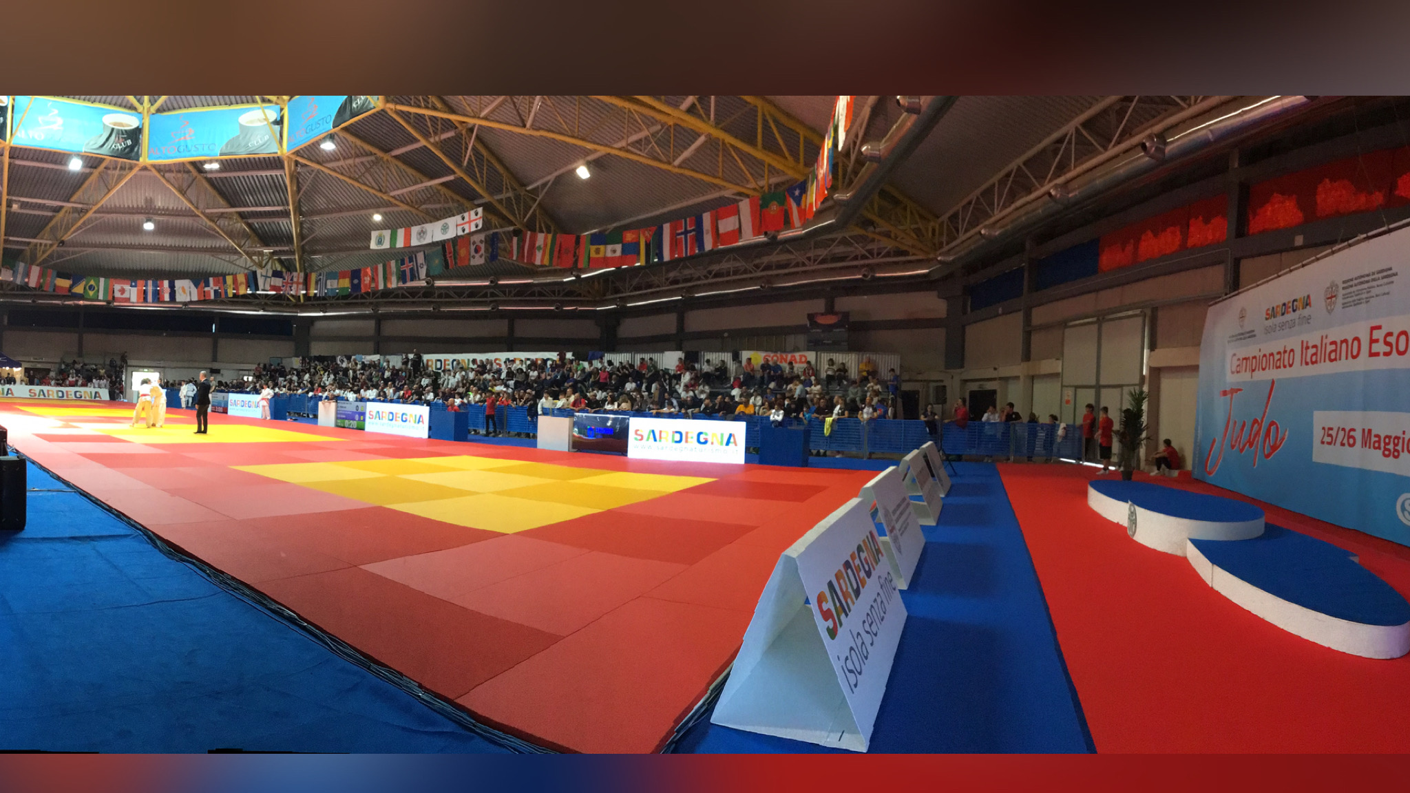 Olbia, grande successo della prima giornata dei Campionati Nazionali di Judo