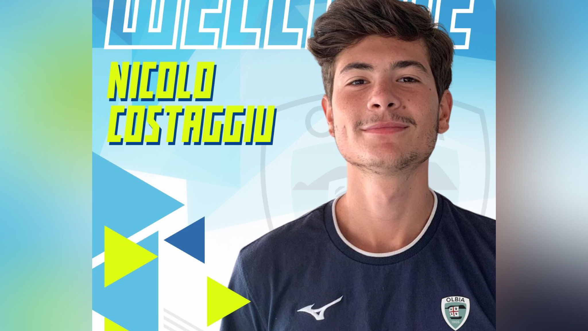 Olbia, arriva Nicolò Costaggiu tra le fila dell’Olbia Calcio