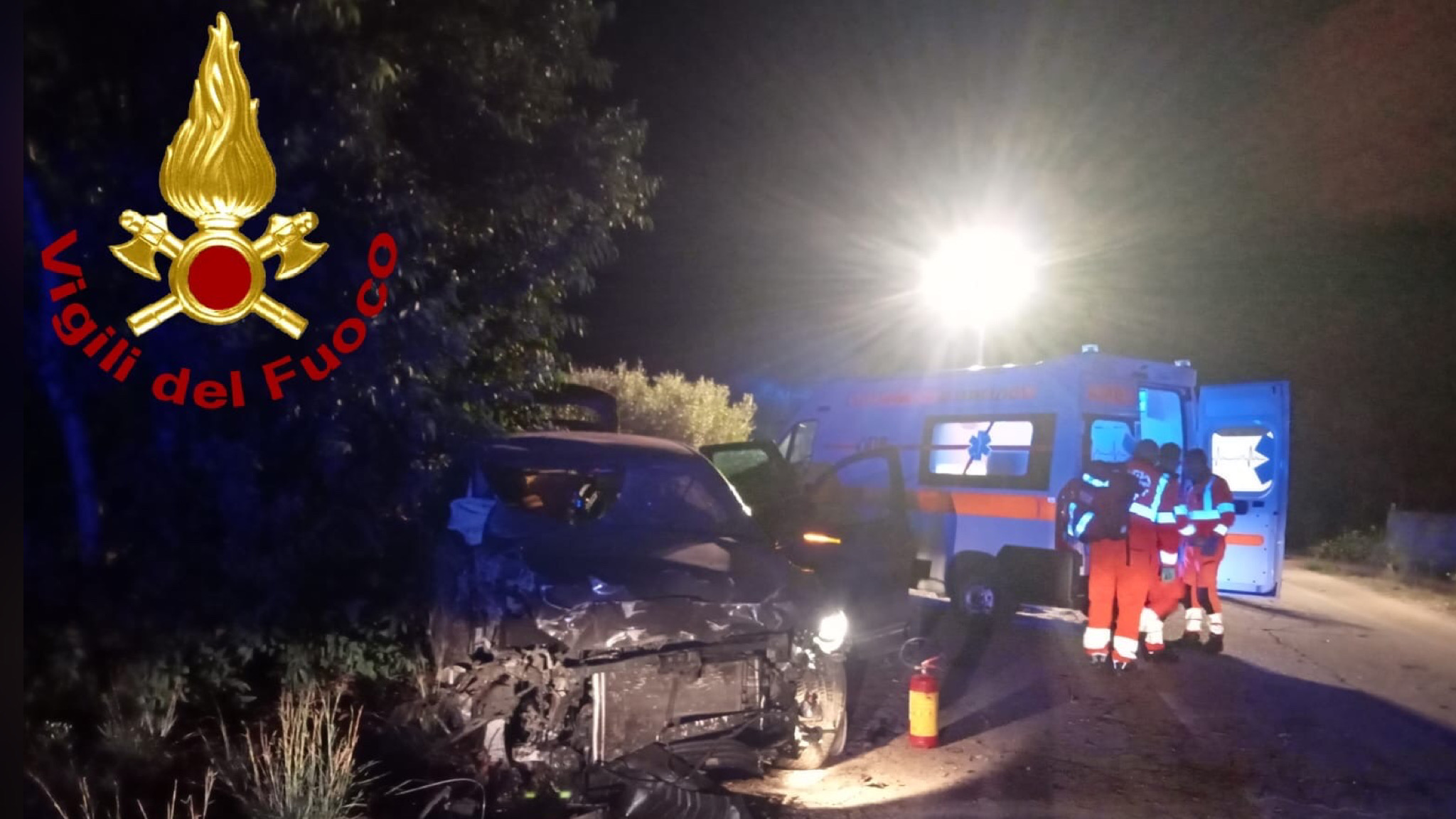 Arzachena, violento incidente all'alba: due feriti 