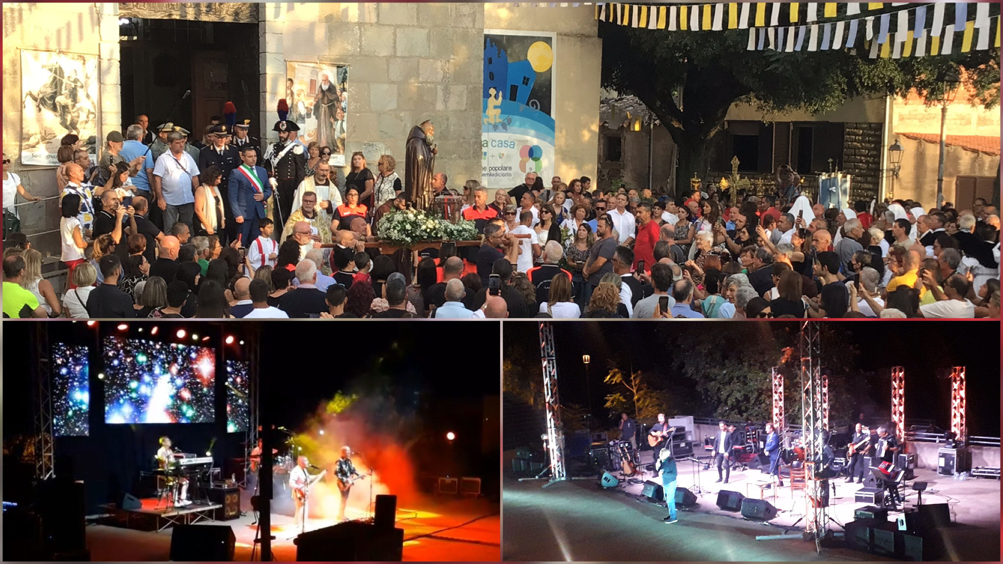 Da Olbia a Laconi per la festa di Sant’Ignazio con i Collage e Mogol