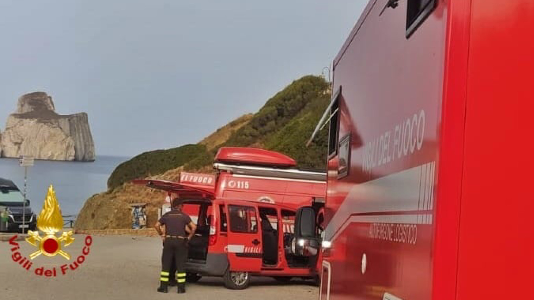 Ritrovato il corpo del disperso a Masua