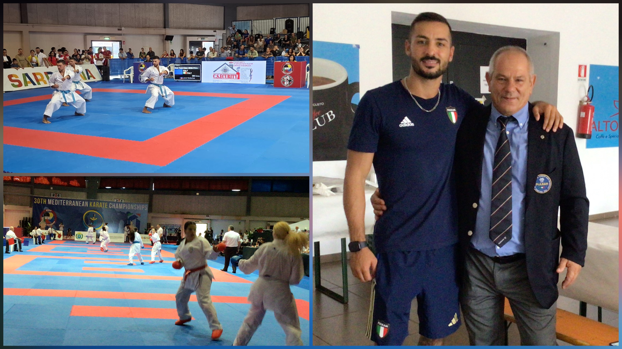 Olbia ospita per la prima volta i campionati del Mediterraneo di Karate: le parole del presidente Setzu