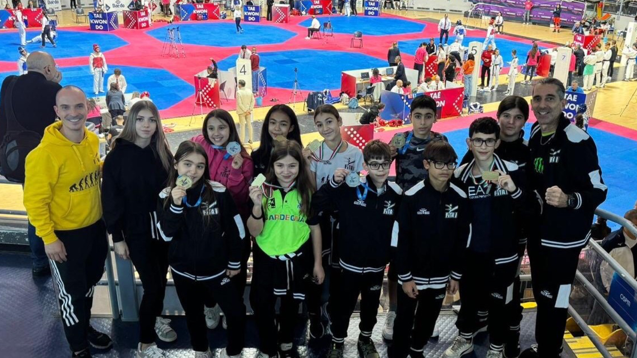 Olbia, il Taekwondo Terranova trionfa alla Royal Cup 