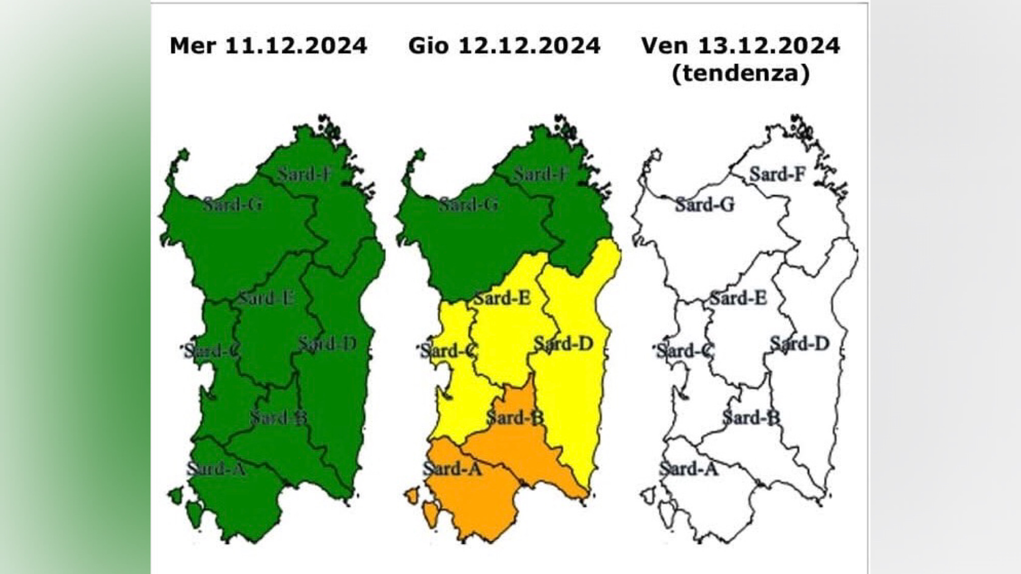 Temporali in arrivo: è allerta meteo