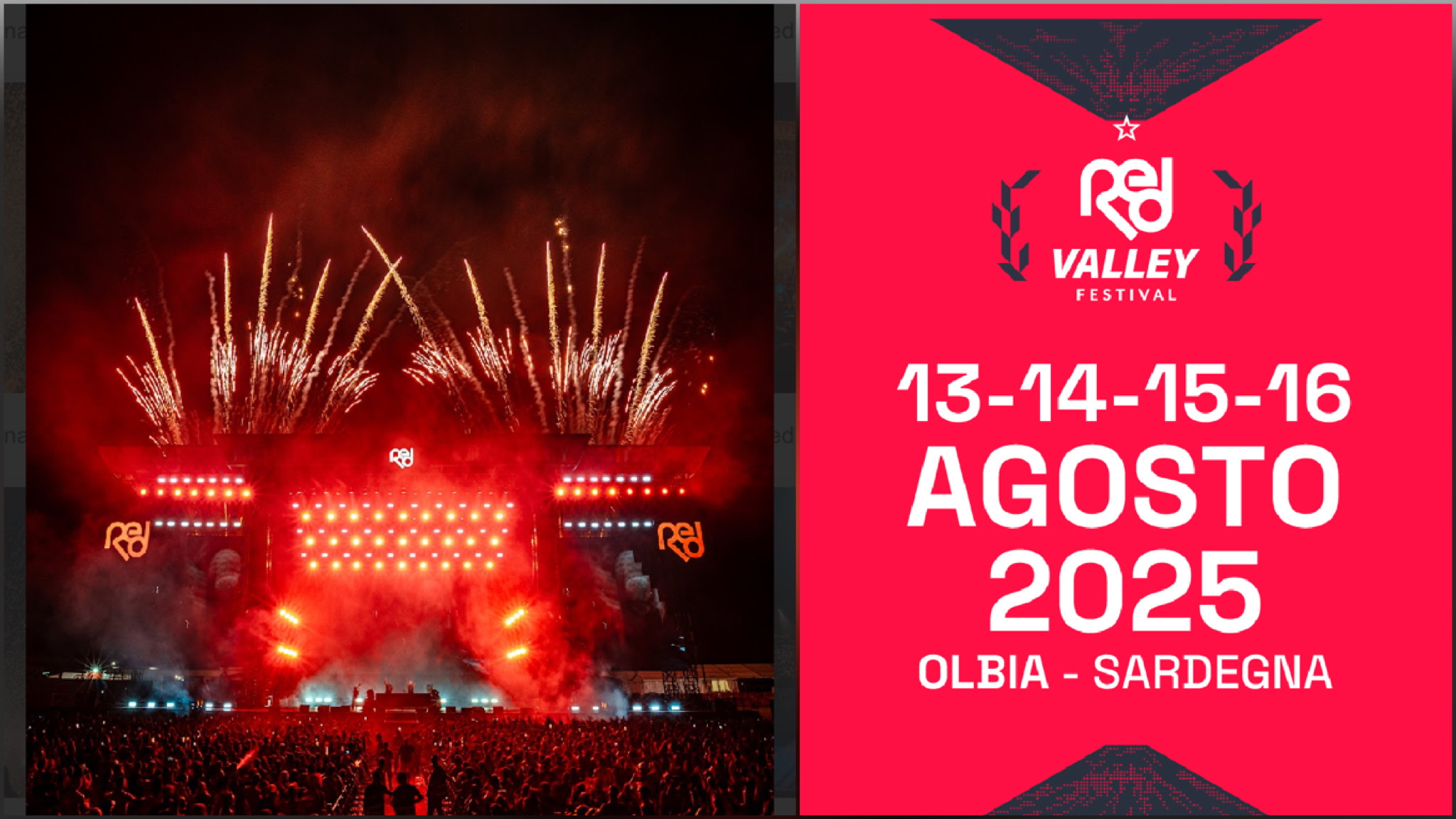 Olbia, annunciata la decima edizione del Red Valley Festival: ecco i dettagli