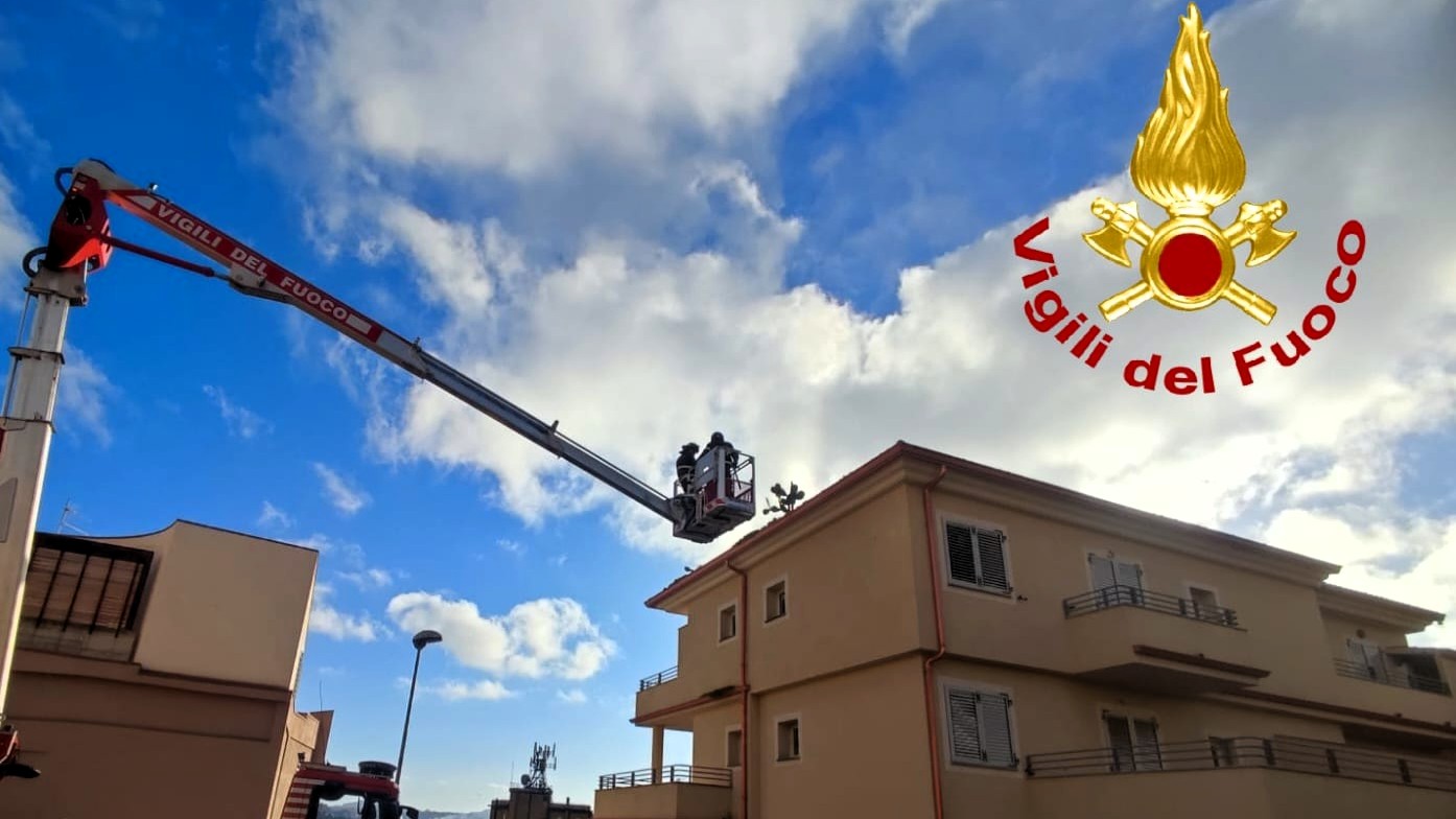  La Maddalena: singolare intervento dei vigili del fuoco