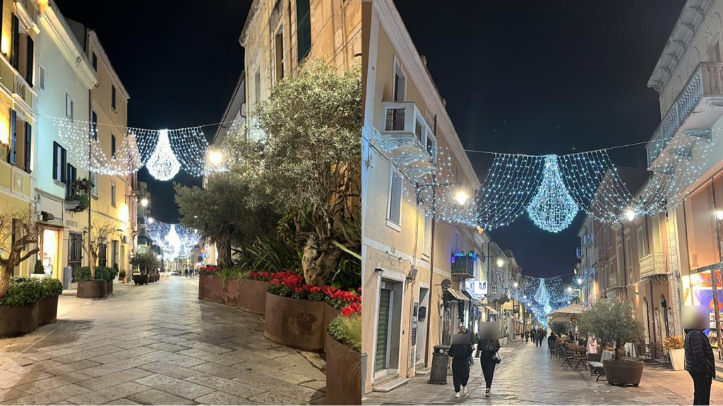 Olbia, finite le feste: via le luminarie natalizie