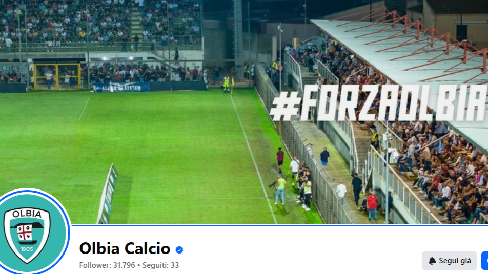 Olbia Calcio nella bufera prima dello scontro con la Paganese