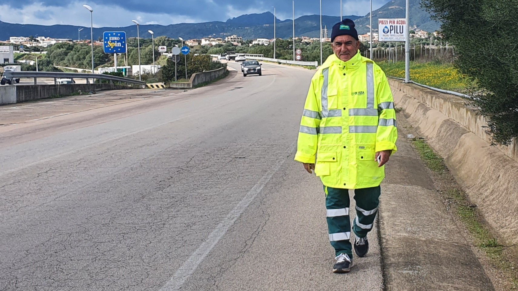 Olbia, la scelta ecosostenibile di Fausto Putzu: chilometri a piedi per andare al lavoro