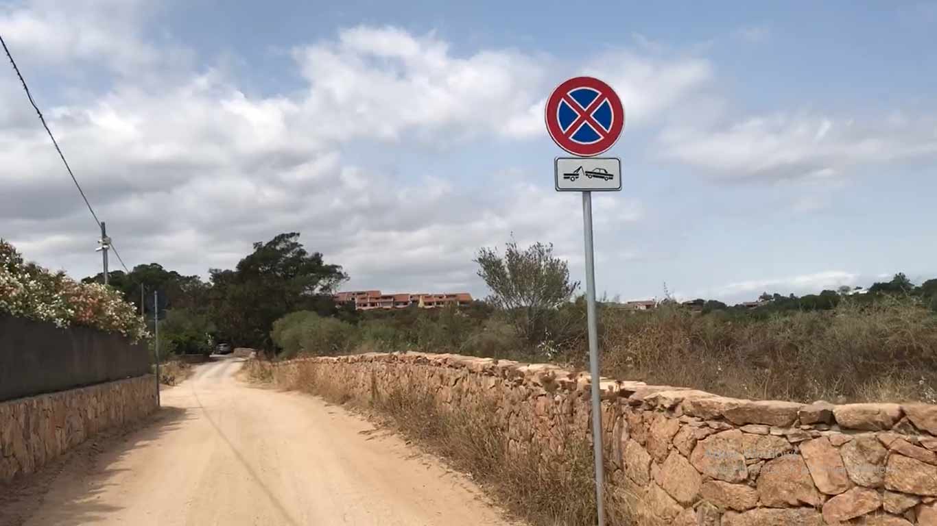 Olbia e l'accesso a Porto Istana: zero parcheggi, divieto di sosta