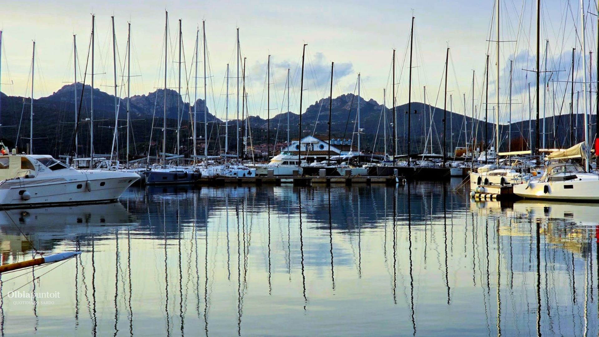 Graffi d'inverno su Porto Rotondo