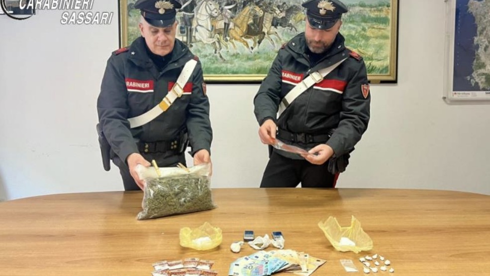 Olbia, sorpresi in possesso di cocaina e marijuana: arrestati due giovani