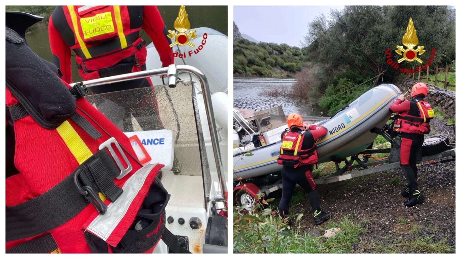 Quattro donne in difficoltà sul fiume Cedrino salvate dai Vigili del fuoco