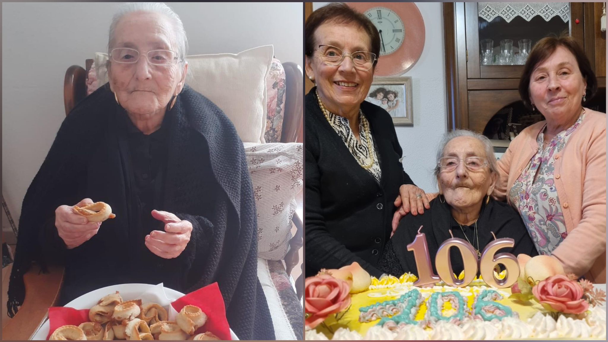 Olbia: addio a Tomasina Ruiu, l'ultracentenaria si è spenta a 106 anni