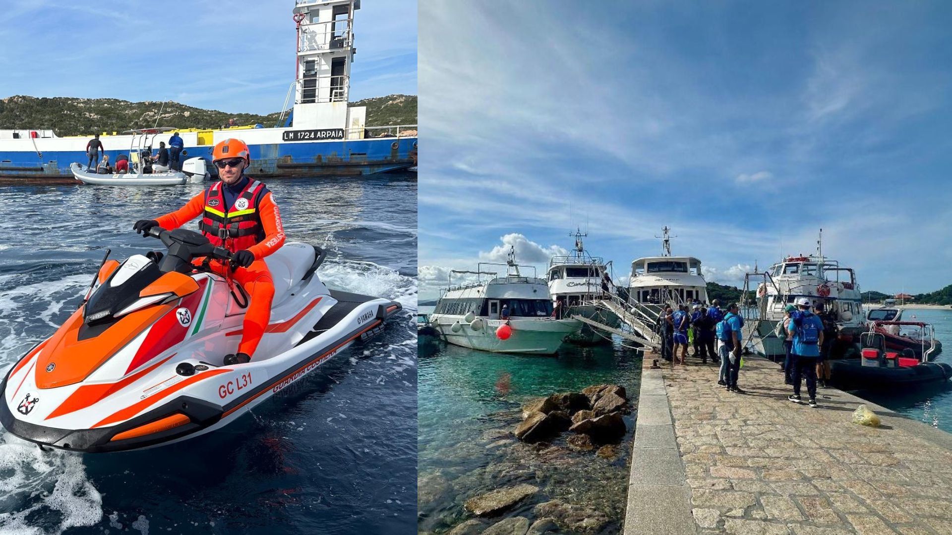 La Maddalena: il gruppo 